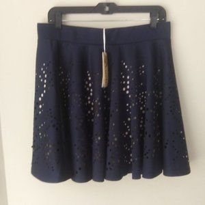 Arueh royal blue skirt size large